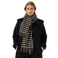 Part Two Womens Scarf Kitha Brown Check