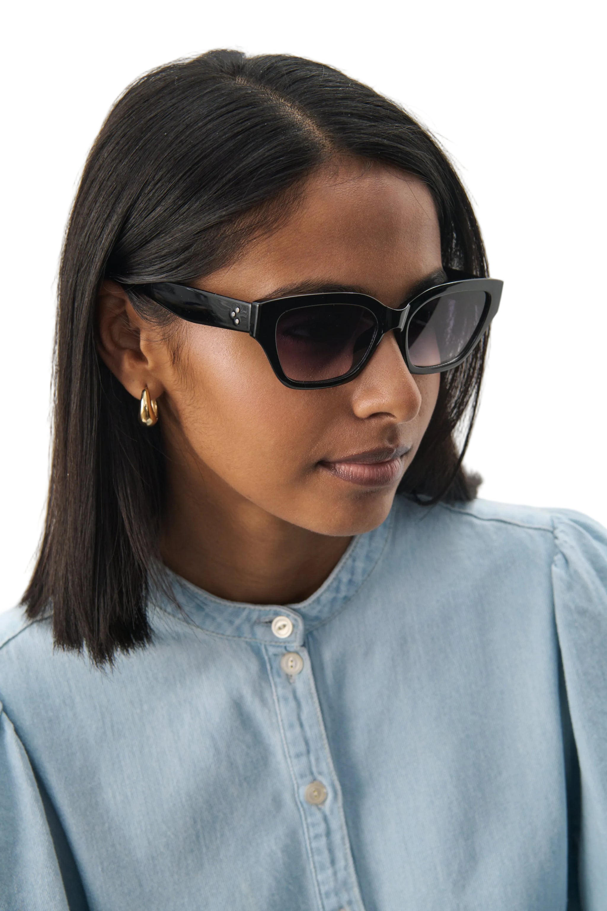 Part Two Womens Sunglasses Nuno Black
