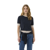 Part Two Womens NatanyaPW Pullover Navy/Natural