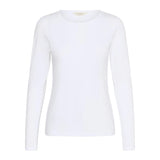 Part Two Womens Long Sleeve T-Shirt Nemajas Bright White