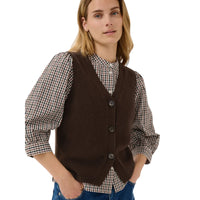 Part Two Womens Waistcoat Sylva Mole