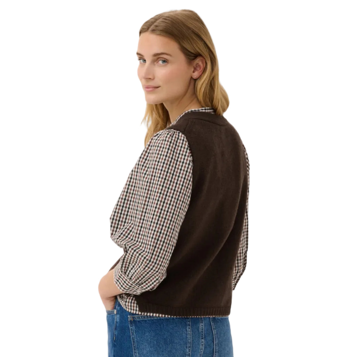 Part Two Womens Waistcoat Sylva Mole