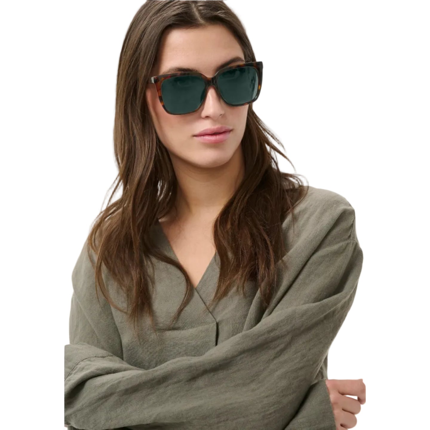 Part Two Womens Sunglasses Agnese Tortoise Shell