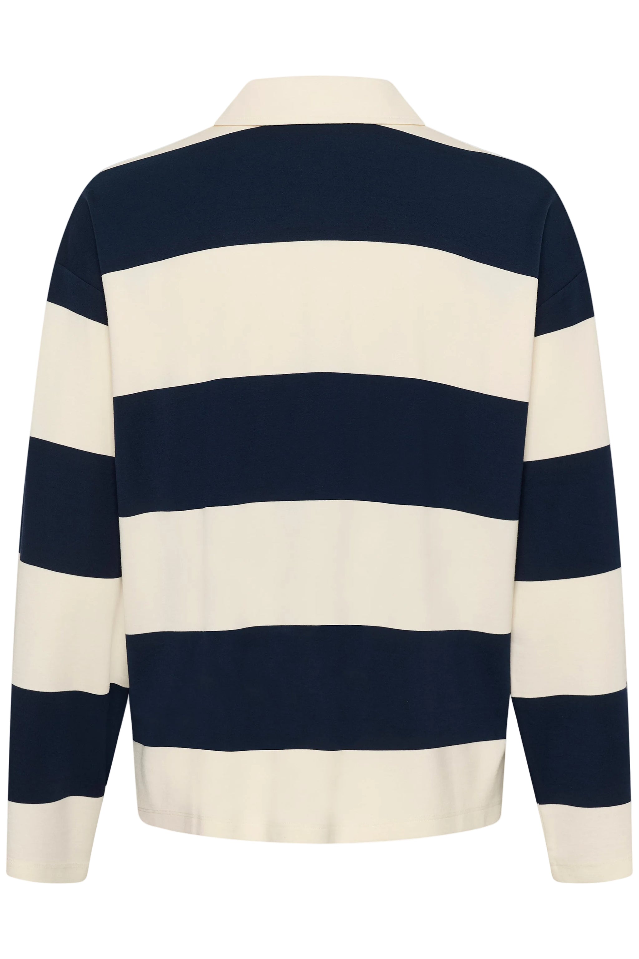 Part Two Womens AmariPW Rugby Top Aftermidnight Stripe