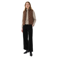 Part Two Womens Gilet Carlota Downtown Brown