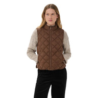 Part Two Womens Gilet Carlota Downtown Brown