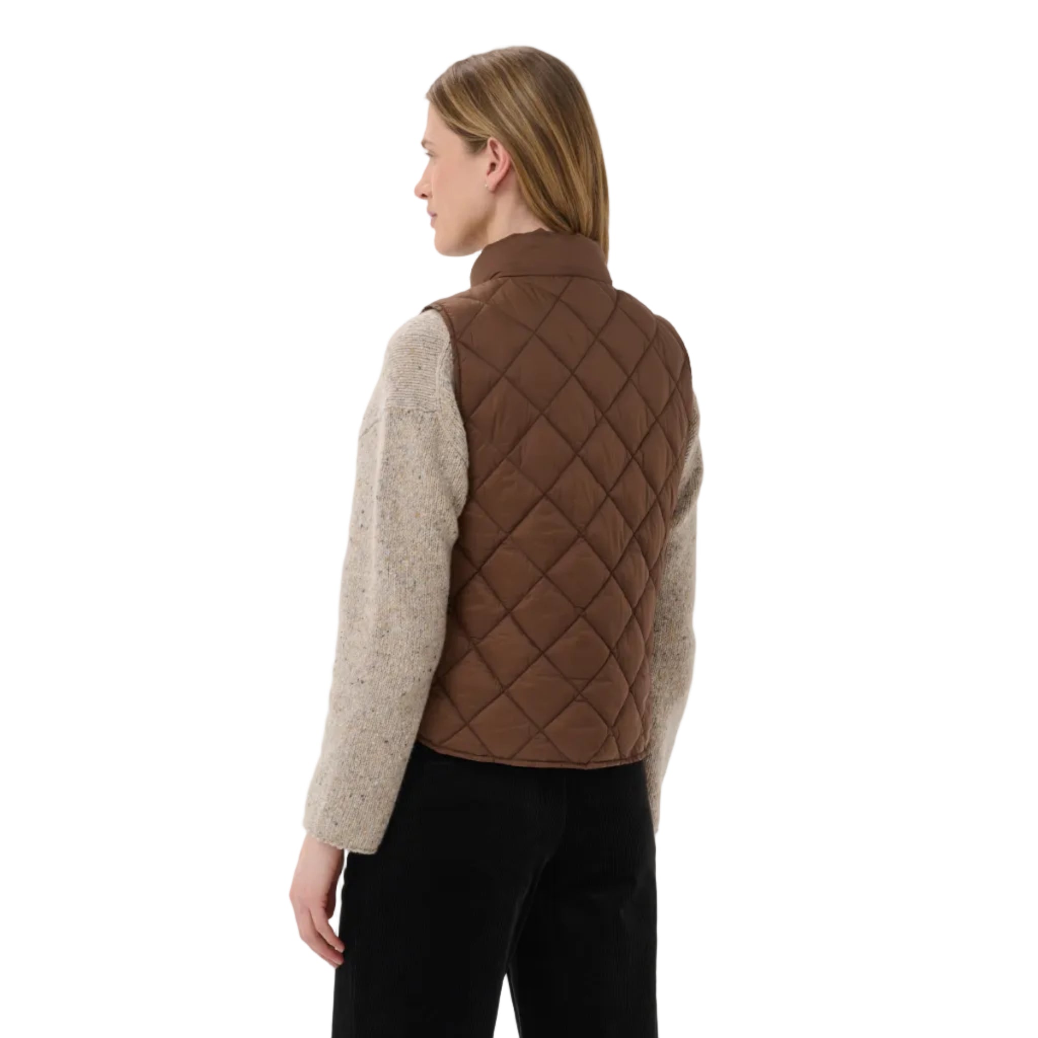 Part Two Womens Gilet Carlota Downtown Brown