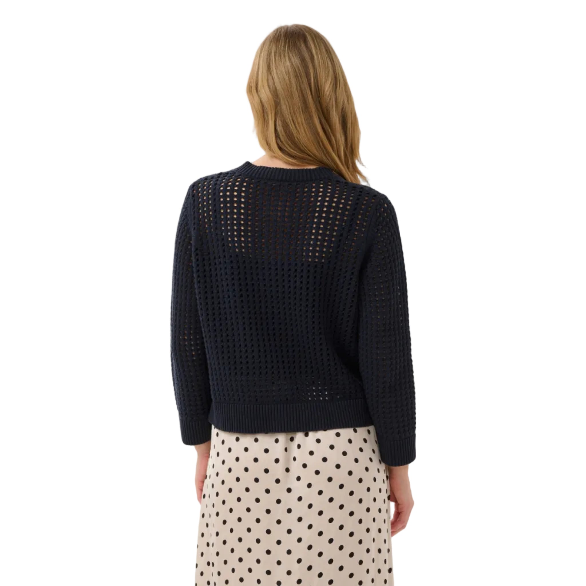 Part Two Womens Denize Cardigan Dark Navy