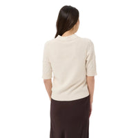 Part Two Womens Pullover Cinia Whitecap Gray