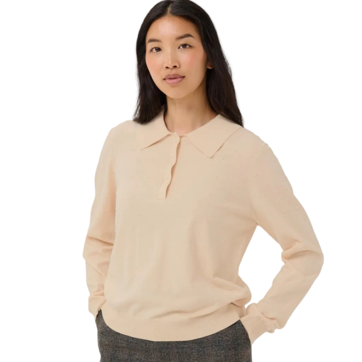 Part Two Womens Jumper Channan 30310838 Whitecap Gray