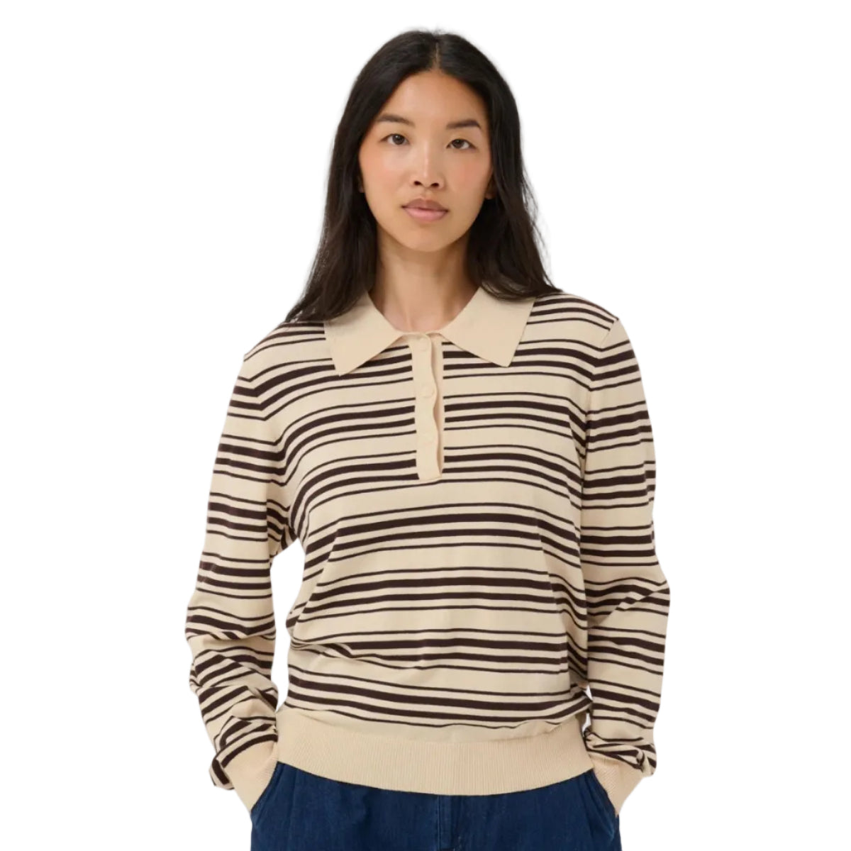 Part Two Womens Jumper Channan Mole Stripe