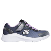 Skechers Girls Trainer Sole Swifters Cutie Walk Black/Lavender
