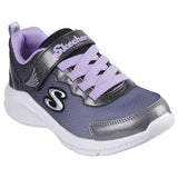 Skechers Girls Trainer Sole Swifters Cutie Walk Black/Lavender