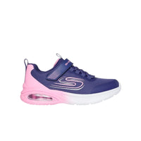 Skechers Girls Trainer Microspec Max Advance Fly 3.0 Navy/Pink