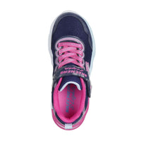 Skechers Girls Trainer S-Light Twisty Glow Navy/Multi