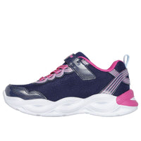 Skechers Girls Trainer S-Light Twisty Glow Navy/Multi