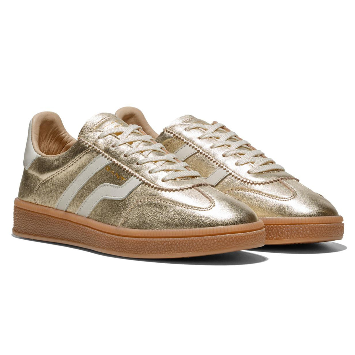 Gant Womens Trainer Cuzima Gold Donaghys
