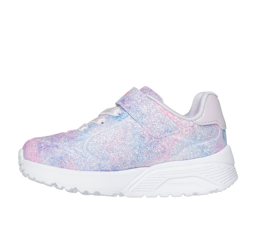 Skechers Girls Trainer Uno Lite Cloudy Spell Lavender/Multi
