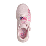 Skechers Kids Trainer Goldcrown Uno Lite Heart Light Pink/Multi