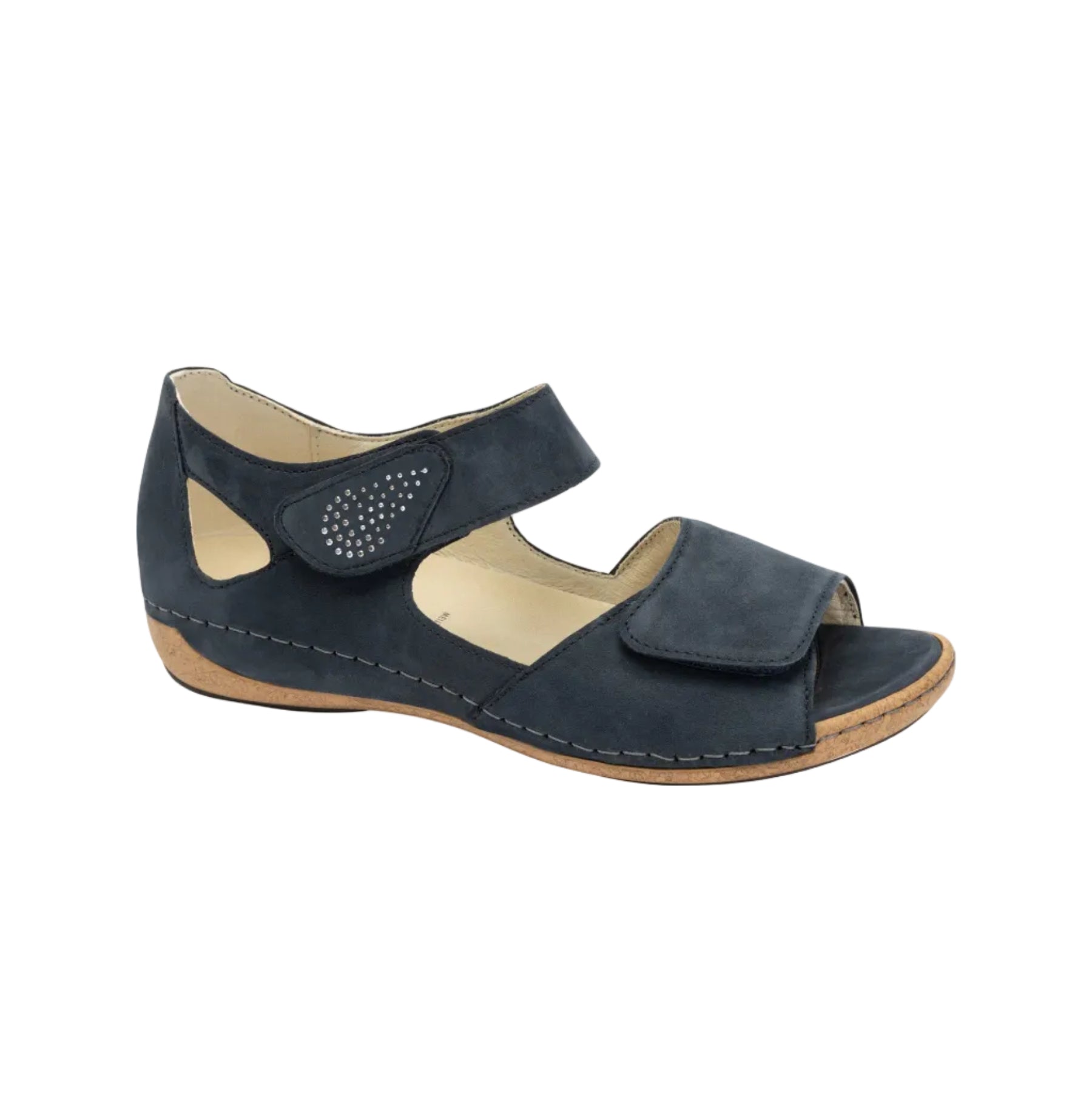 Waldlaufer Womens Sandal 342H80-201 Marine
