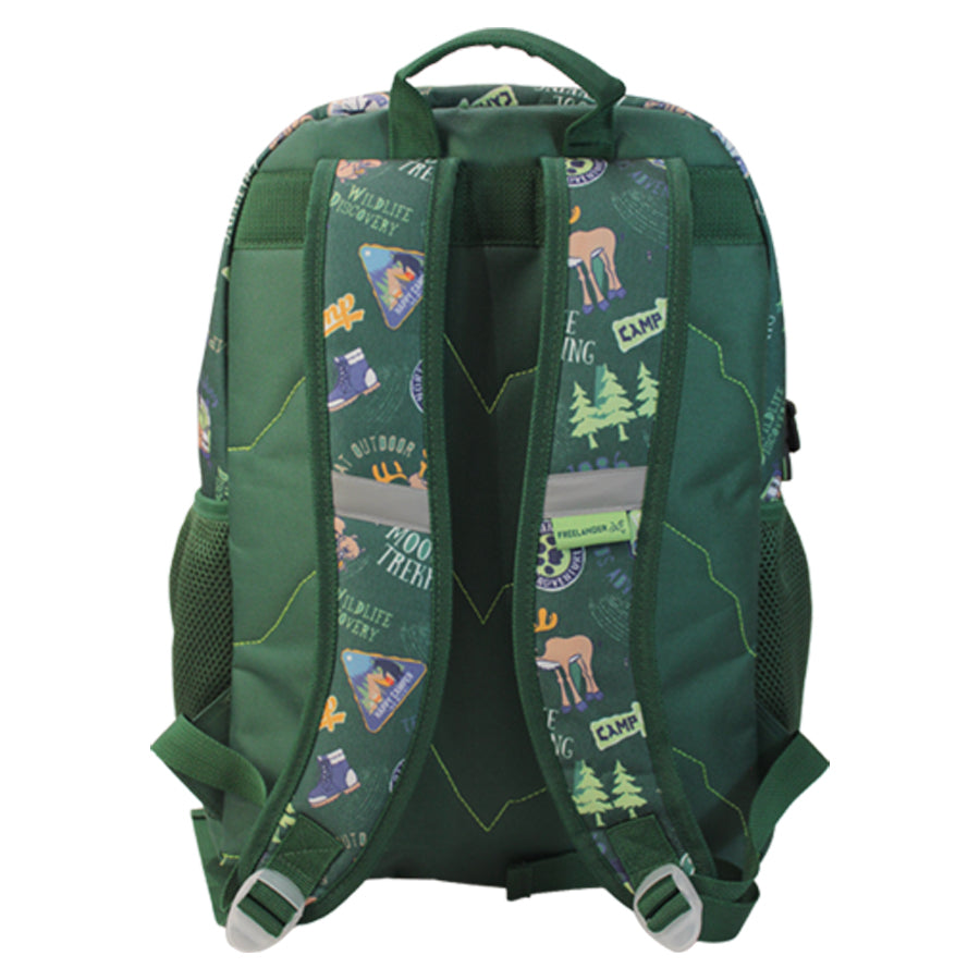 Freelander Boys Green Adventure Crew Backpack Green