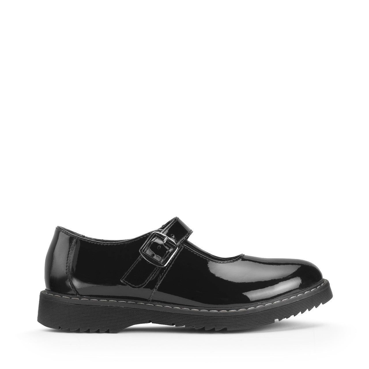 Startrite Girls School Shoe Embrace Black Patent