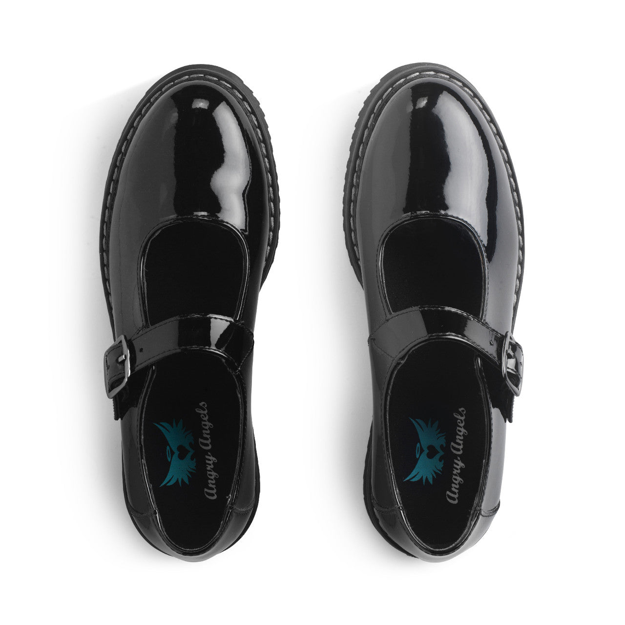 Startrite Girls School Shoe Embrace Black Patent