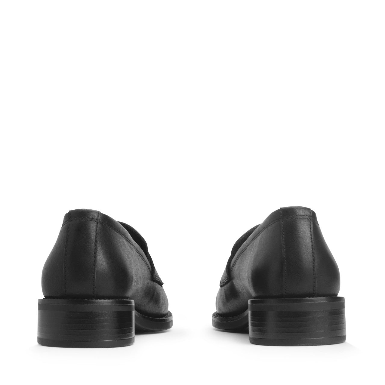 Angry Angels Kids School Shoe Milan Black Leather