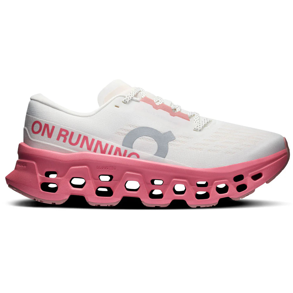 On Running Womens Trainer Cloudmonster 3 Ivory/Camellia