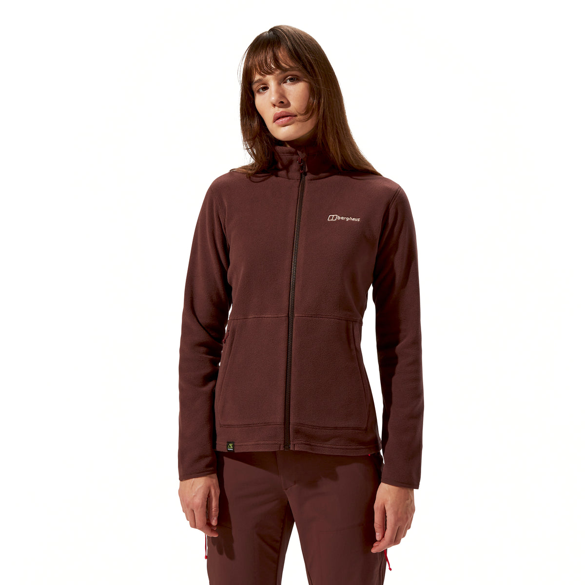 Berghaus Womens Jacket Prism 2.0 Micro Fleece Cedar Brown Donaghys