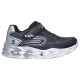Skechers Boys Trainer S-Lights Vortex 2.0 Quantroid Black/Silver