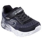 Skechers Boys Trainer S-Lights Vortex 2.0 Quantroid Black/Silver
