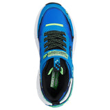 Skechers Boys Trainer Mega-Craft 4K Blue/Lime