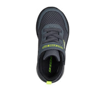Skechers Boys Trainer Selectors Reset Achieved Charcoal/Black/Lime