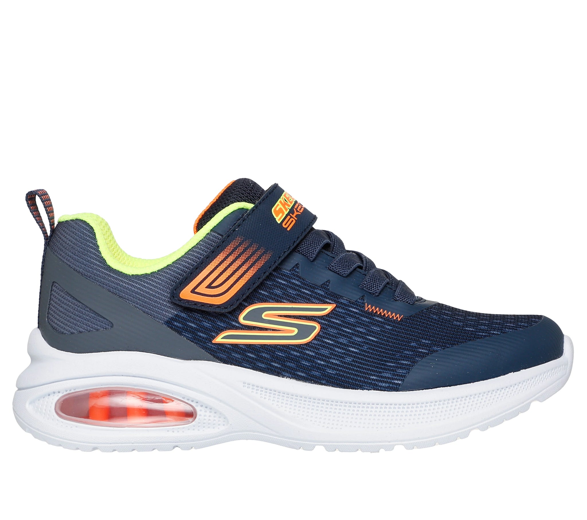 Skechers Kids Trainer Microspec Navy/Charcoal