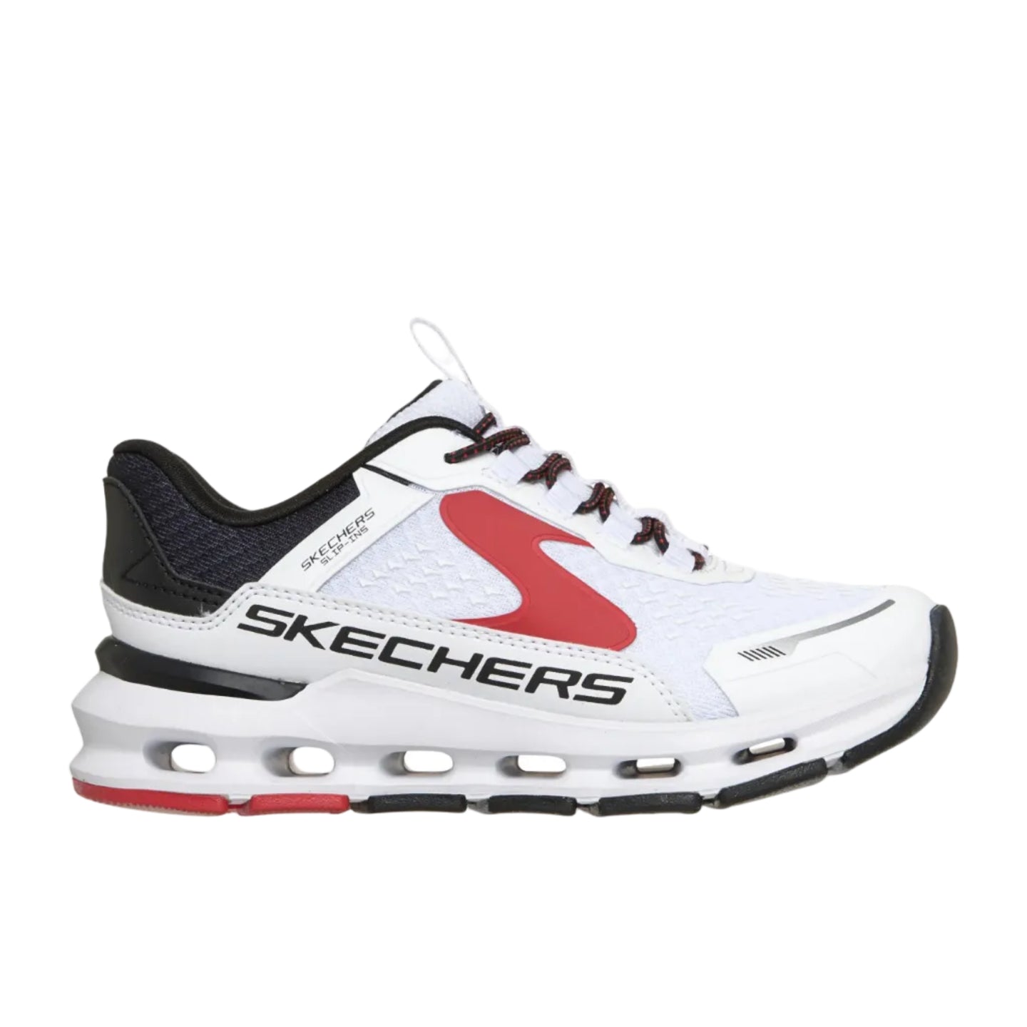 Skechers Kids Trainer Glide Step Plus White/Black