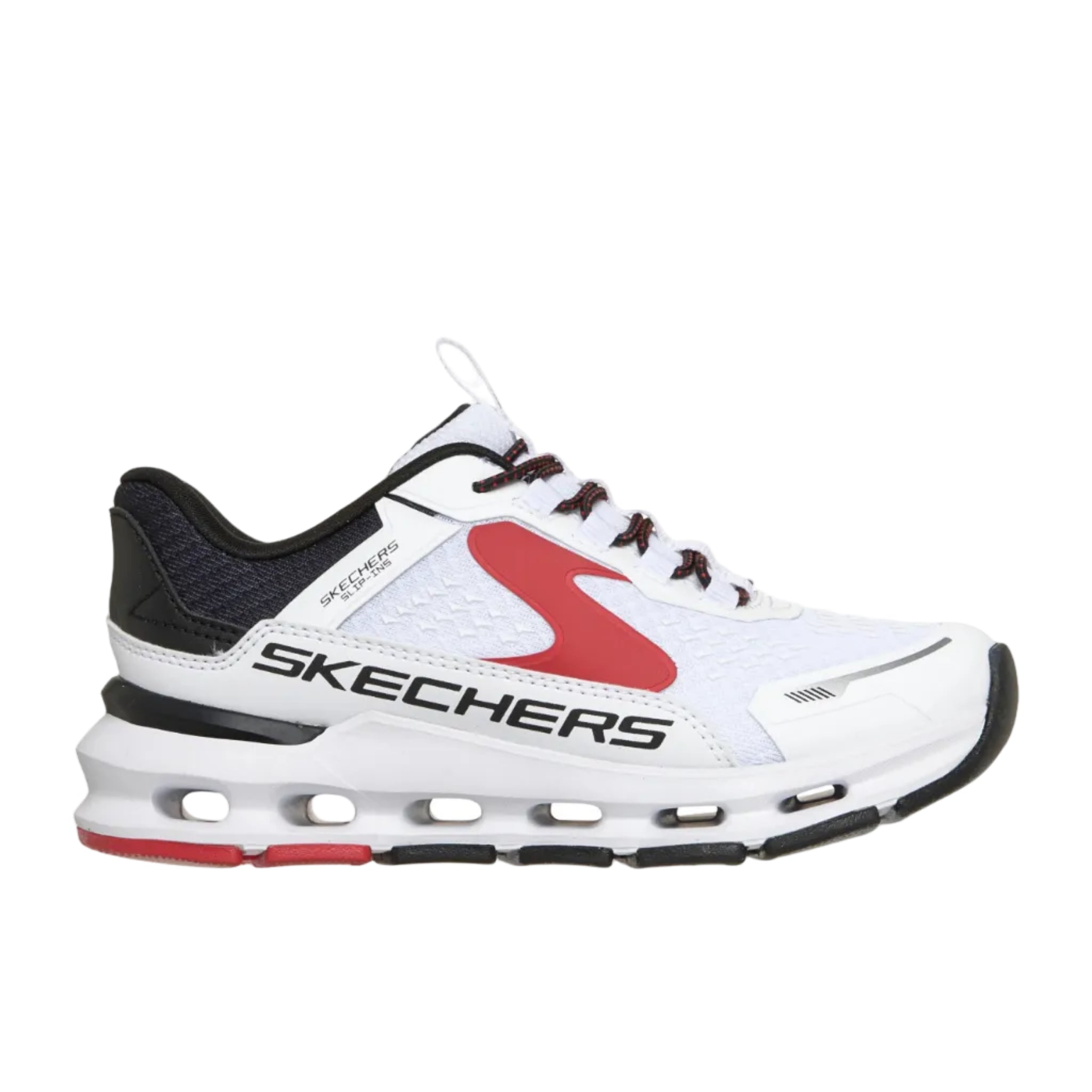 Skechers Kids Trainer Glide Step Plus White/Black