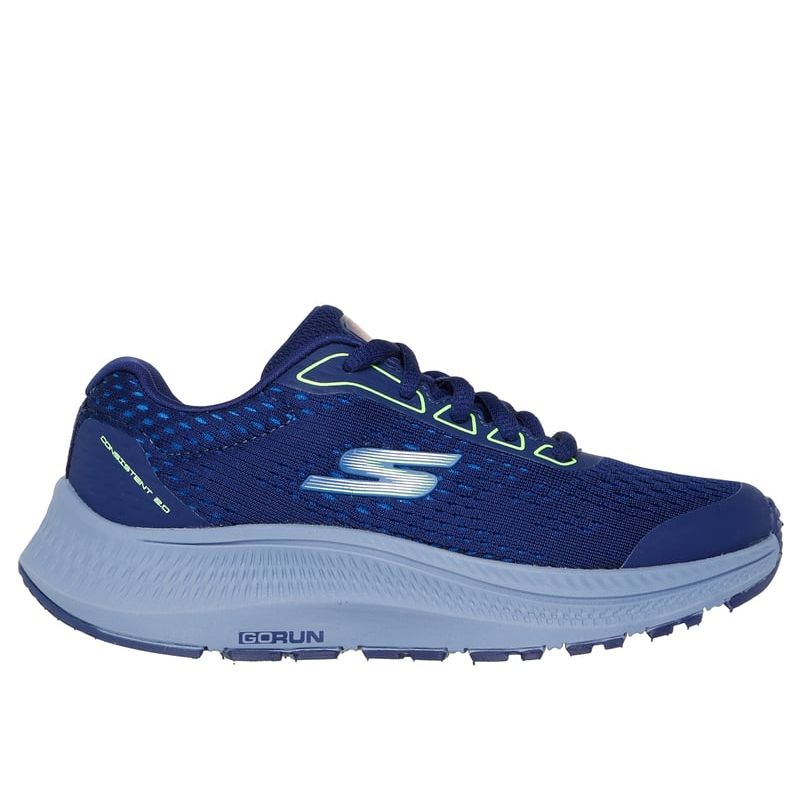 Skechers Boys Trainer Go Run Consistent 2.0 Mile Marker Navy/Multi