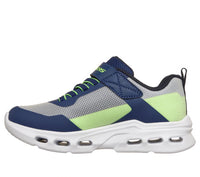 Skechers Boys Trainer Glide Step Drift Zorzox Navy/Lime