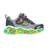 Skechers Boys Trainer Play Scene Charcoal/Lime
