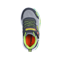 Skechers Boys Trainer Play Scene Charcoal/Lime
