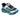 Skechers boys' S Lights Lil' Storm trainer in silver and black