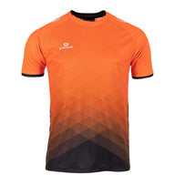 Stanno kids' black and orange t-shirt