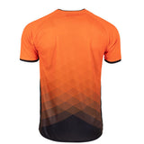 Stanno kids' black and orange t-shirt