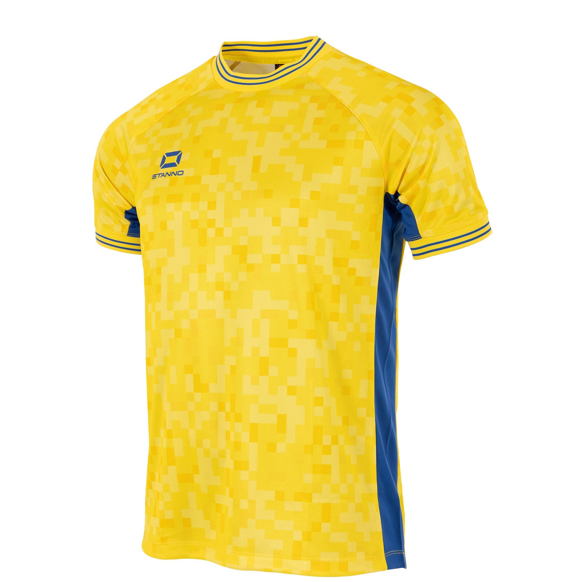 Stanno kids' yellow mesh t-shirt
