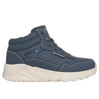 Skechers Boys Boot Uno Lite-Aqua Ave Charcoal