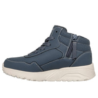 Skechers Boys Boot Uno Lite-Aqua Ave Charcoal
