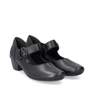 Riker Womens Shoe 41756-00 Black/Black