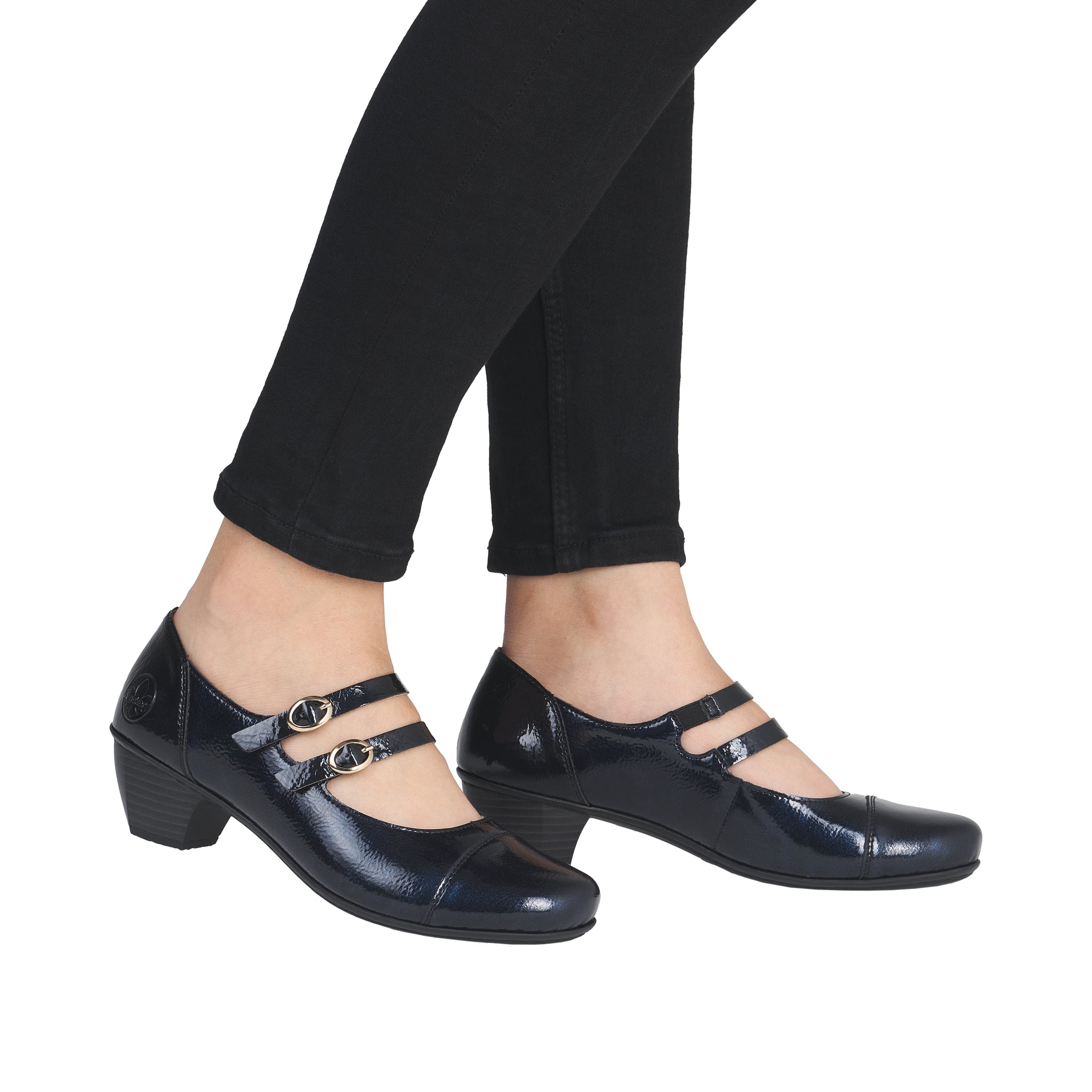 Rieker Womens Shoe 41758-14 Pazifik/Midnight