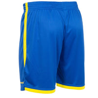 Stanno kids' yellow mesh shorts with drawstring